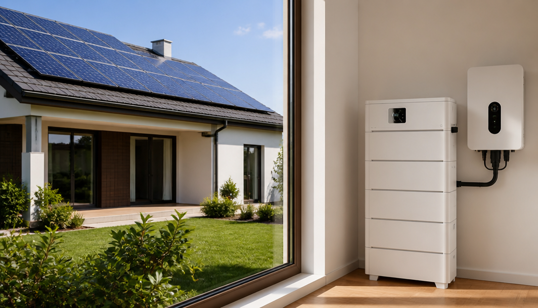 How to size a home battery: stackable LiFePO4 modules ready for a residential installation